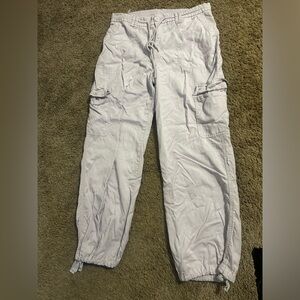 Lilac cargo pants